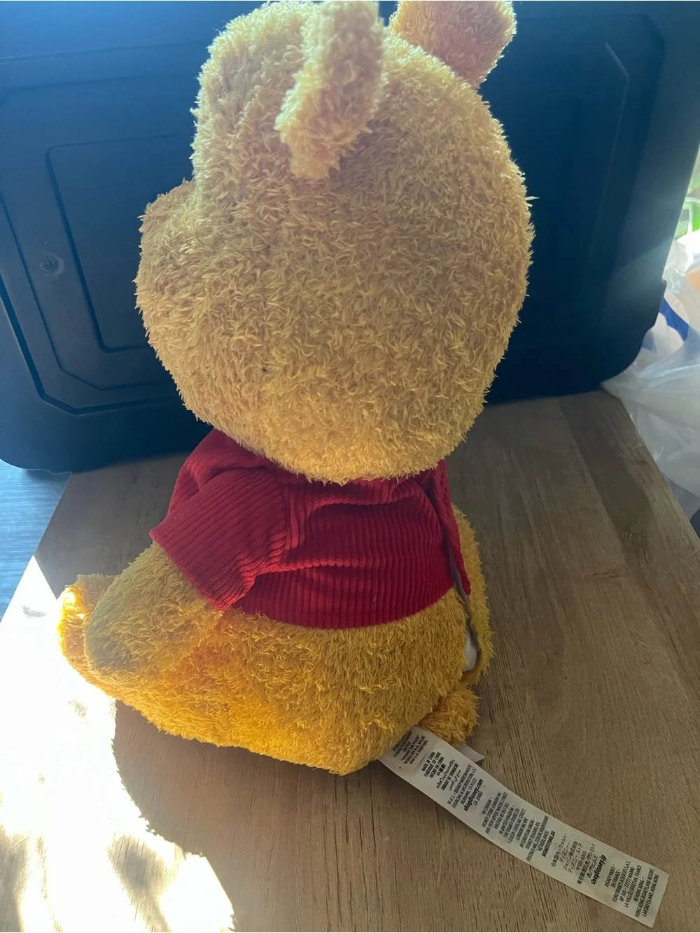 Winnie The Pooh Disney Parks Weighted Stuffed Emotional Support Plush Toy 15